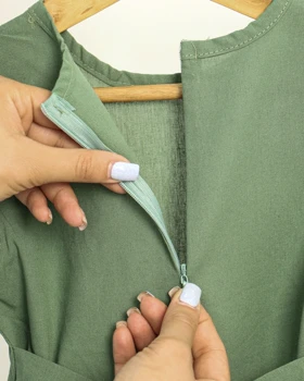 ست کت و سارافون لینن دخترانه 0972