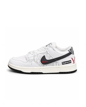 کتانی مردانه مدل نایک جردن سفید نایک طوسی Nike Jordan