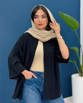 شومیز یقه هفت بامک