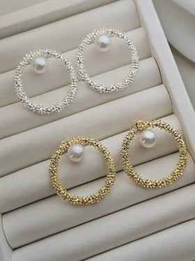 گوشواره خاویاری مروارید