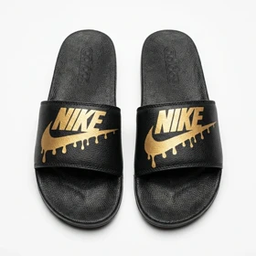 صندل دمپایی آدیداس نایک طلایی کد 295232