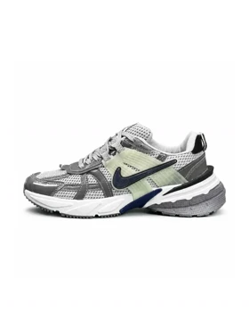 کفش کتانی مردانه نایکی v2k طوسی سرمه ای Nike V2k