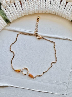 پابند طلایی مینیمال