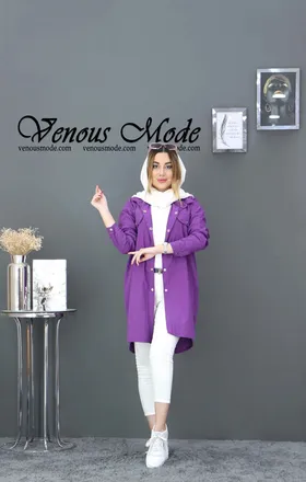 مانتو لینن تک دکمه