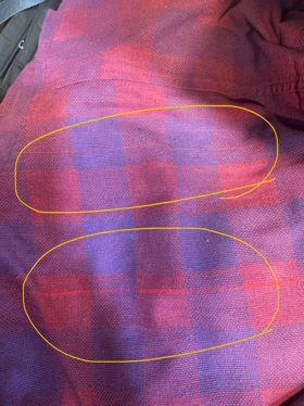 مانتو چهارخونه غنچه ( دارای ایراد جزیی )