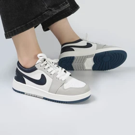 کفش و کتانی زنانه مدل NIKE JORDAN 1 رنگ طوسی مشکی کد M1341