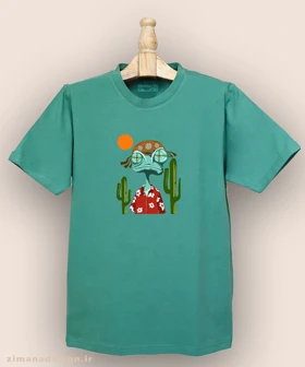 تیشرت مردانه و زنانه طرح آقای رنگو کد 892