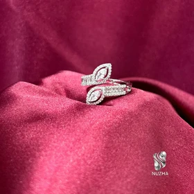 انگشترنقره زنانه کدanz1136