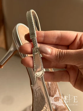 کفش مجلسی گلدوزی پاشنه 8 سانت