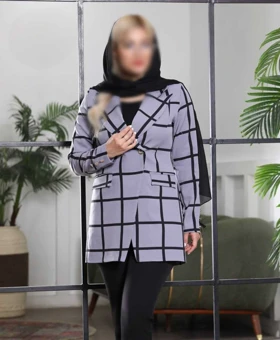 کت چارخونه دابل مازراتی کد 50181