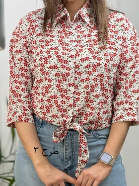شومیز پایین گره‌ای Spring
