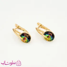 گوشواره سواروسکی ژوپینگ هفت رنگ