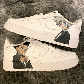 کفش اسپرت Hunter X Hunter کاستوم کتانی انیمه هانتر ایکس هانتر ایرفورس نایک nike air force کد 81130