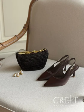 کیف هلالی طرح بافت