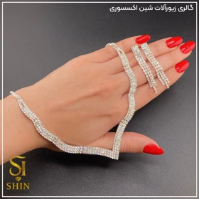 نیم‌ست نگین‌دار کد nzn40