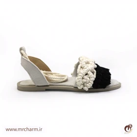 ست صندل و کیف دست بافت زنانه mrc2416-04