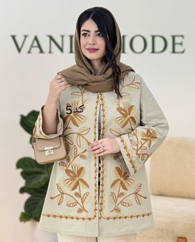 مانتو گلدوزی