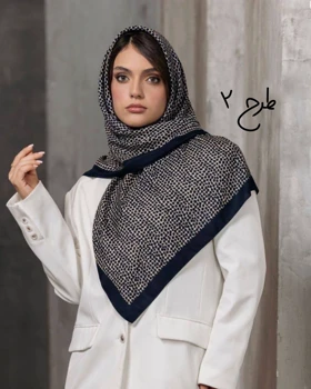 روسری نخی طرحدار 3566