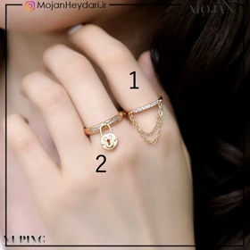 انگشتر ژوپینگ زنانه کد xpz1010