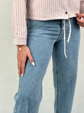 شلوار لی نیم بگ کد 103