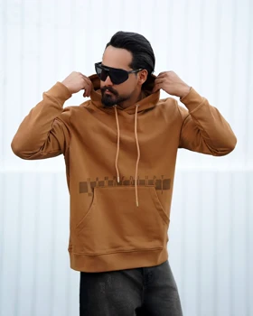 هودی مردانه دورس سه‌نخ طرح Wanderlust