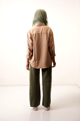 شومیز جیب‌دار مچی زنانه