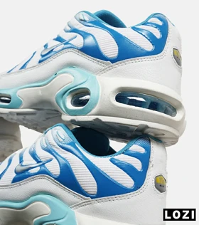 کفش کتانی مردانه و زنانه آبی سفید NIKE AirMax Plus TN Ultra
