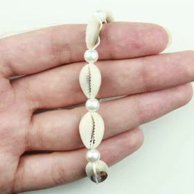 دستبند زنانه مدل صدفی و ستاره دریایی