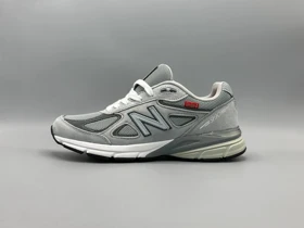 کتانی نیوبالانس 990 وی4 طوسی قرمز/ New Balance
