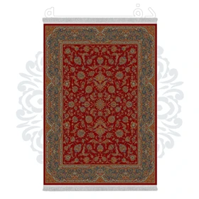 فرشینه از جنس پارچه هازان مخمل ترک طرح سنتی و مدرن برند دفه کد DHU229