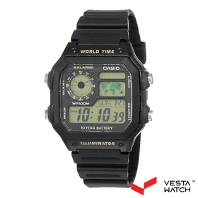 ساعت مچی مردانه کاسیو CASIO مدل AE-1200WH-1BVDF
