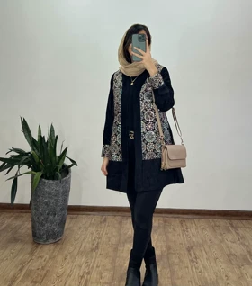 کت مزونی سوزندوزی