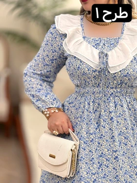 پیراهن وارداتی گلی 3296