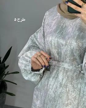 مانتو کفتان ژاکارد