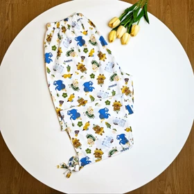 شلوار برمودا بندی کد 846