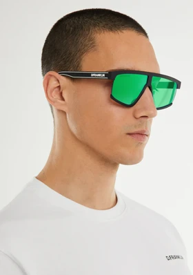 عینک آفتابی دی فرانکلین مدل D.franklin Alpha Matt Black / Green