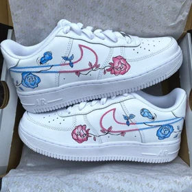 کفش اسپرت کاستوم کتانی ایرفورس air force طرح air force 1 نایک nike کد 160476