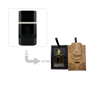 عطر ادکلن آزارو سیلور بلک مردانه 100 میل اشدی Azzaro Silver Black for Men Ashdi 100ml