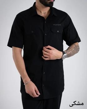 پیراهن کتان/مک کویین-کد4938