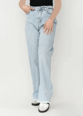 شلوار پایین ریش بغل چاک‌دار زارا