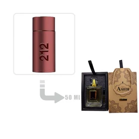 عطر ادکلن 212 سک سی مردانه 50 میل اشدی Carolina Herrera 212 s–y Men Ashdi 50ml