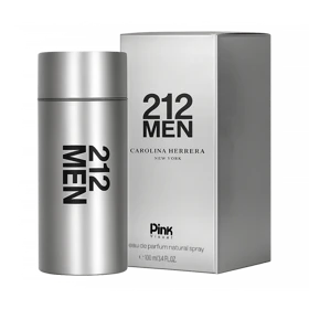 ادوپرفیوم مردانه پینک ویژوآل Pink مدل من 212 Vip Men حجم 100 میلی لیتر طرح مارک
