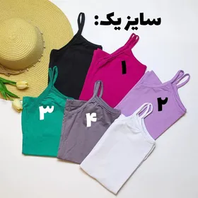تاپ ساده مدادرنگی کد 684