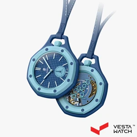 ساعت اودمار پیگه x سواچ AP X SWATCH کالکشن رویال پاپ مدل LAN BA