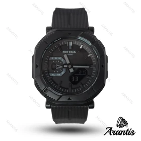 ساعت کاسیو مردانه پروترک protrek تمام مشکی مدل m-10259