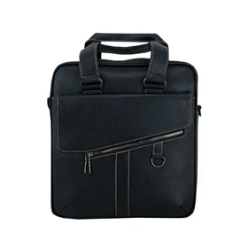 کیف رودوشی چرمی مدل LM30633 (مشکی)