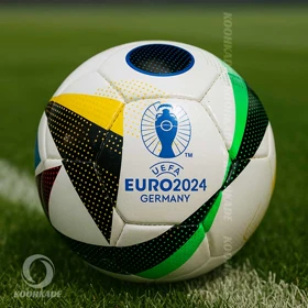 توپ فوتبال ADIDAS طرح EURO GERMANY 2024