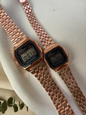 کاسیو نوستالژی رزگلد casio A159W