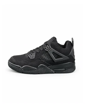 کفش کتانی مردانه مدل نایکی جرن فور مشکی تمام Nike jordan 4
