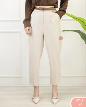 شلوار مام برش‌دار 6304